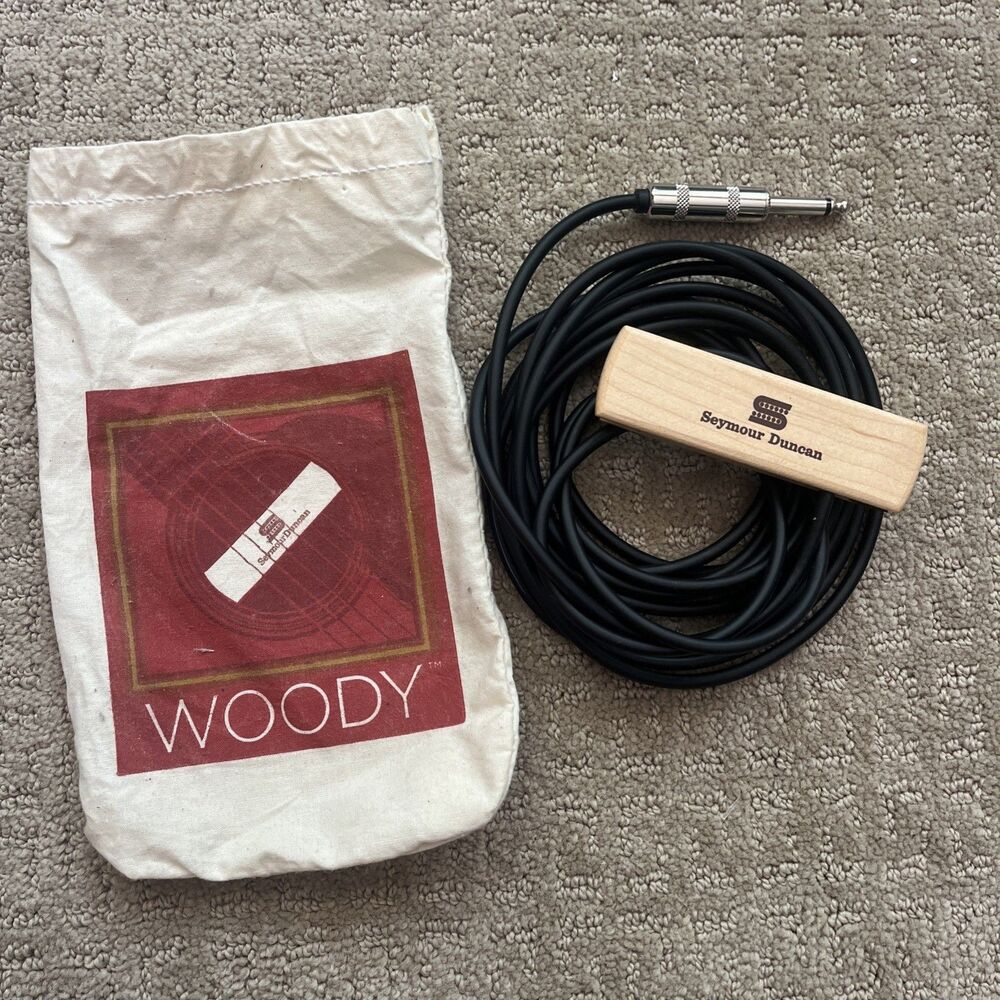 Seymour Duncan SA-3SC Woody SC Acoustic Soundhole Pickup w Bag
